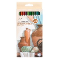 Сонет Набор цветных графитовых карандашей, 24 цв