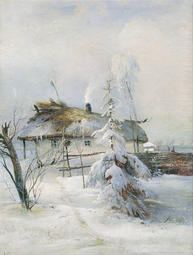 Алексей Кондратьевич Саврасов: Зима. 1873