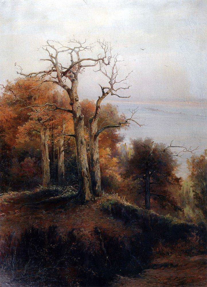 Алексей Кондратьевич Саврасов: Осенний лес. Кунцево. Проклятое место. 1872