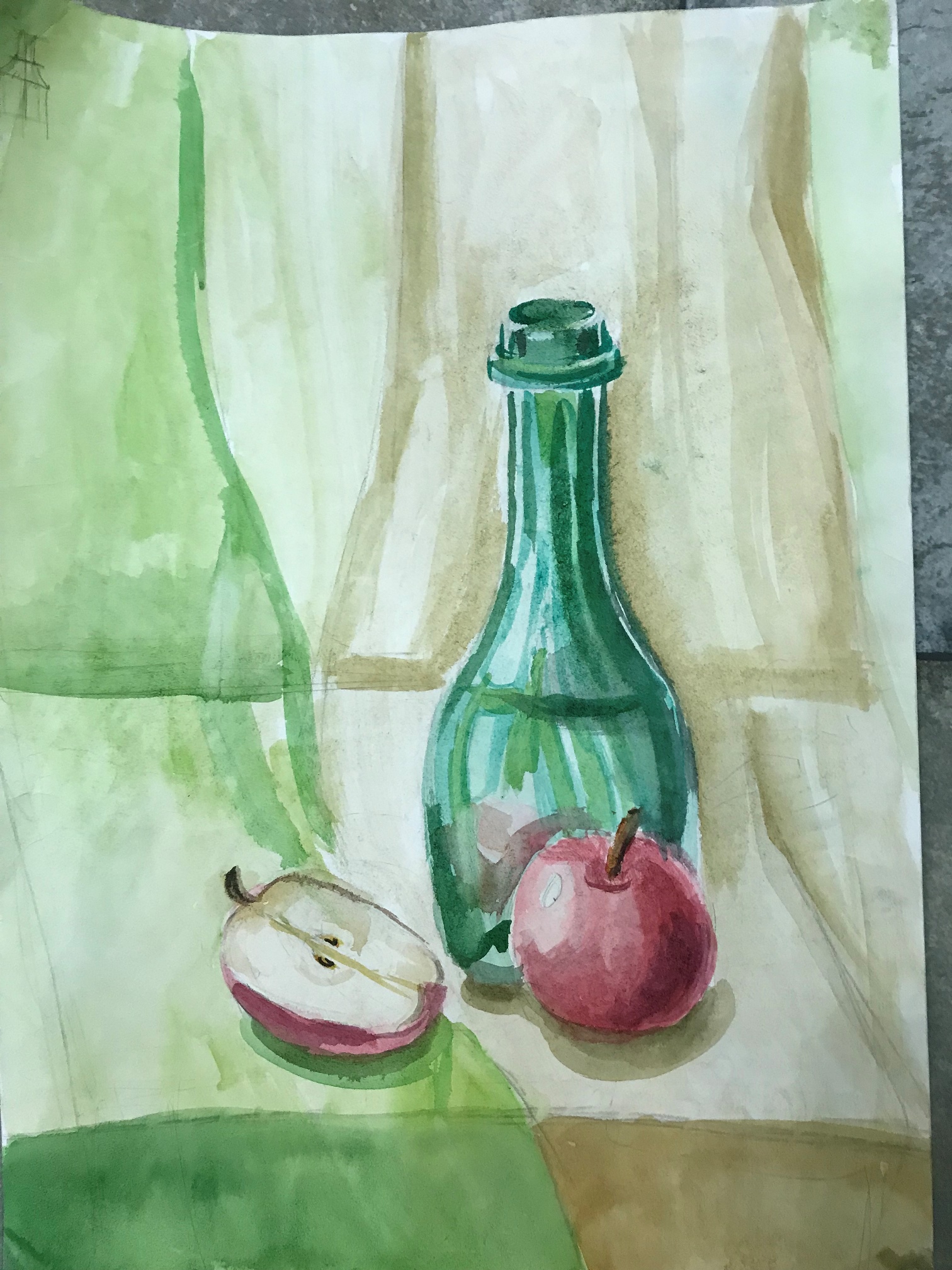 Натюрморт, акварель